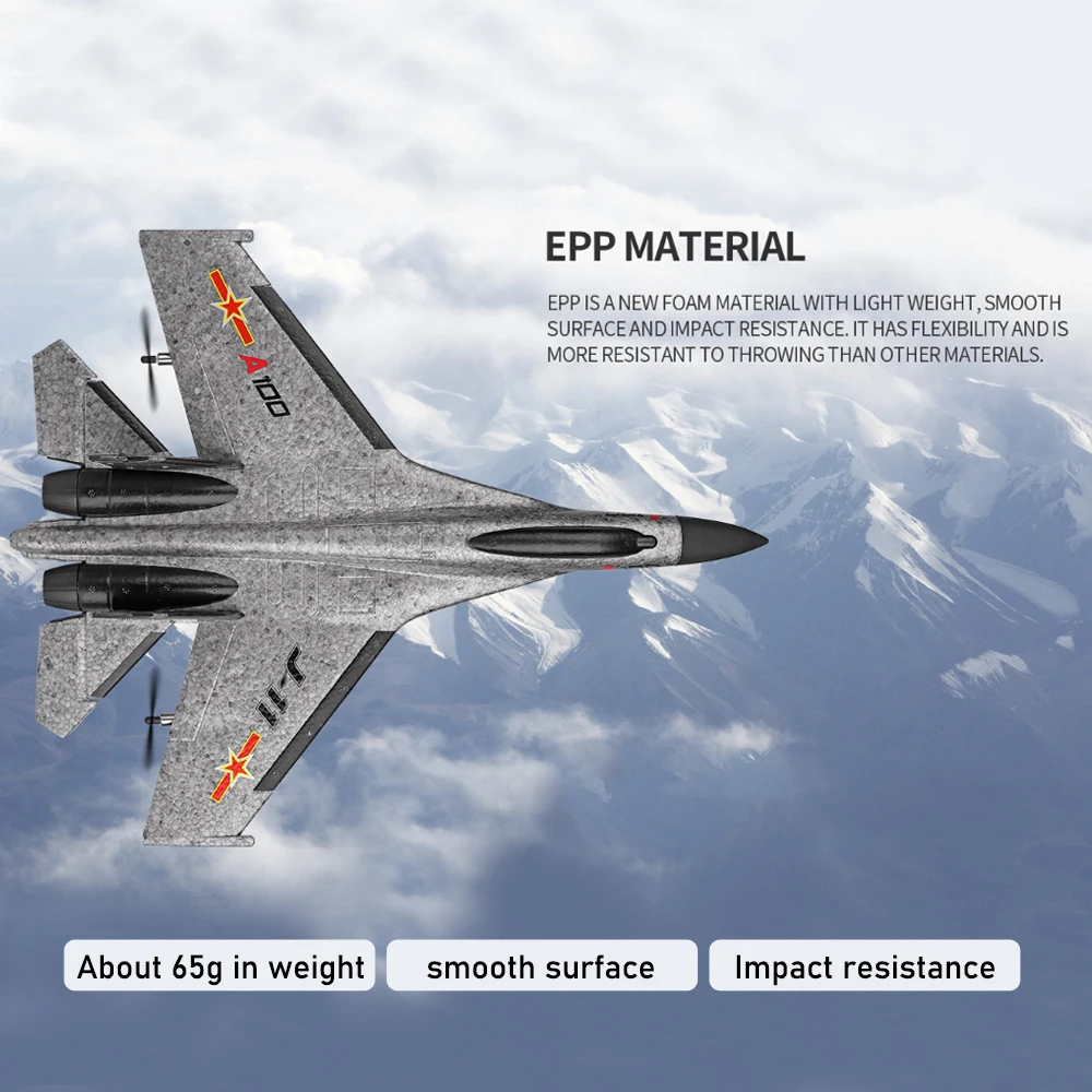 Wltoys XK A100 модель радиоуправляемого самолета 2 4G EPP трехканальный 3CH с фиксированным