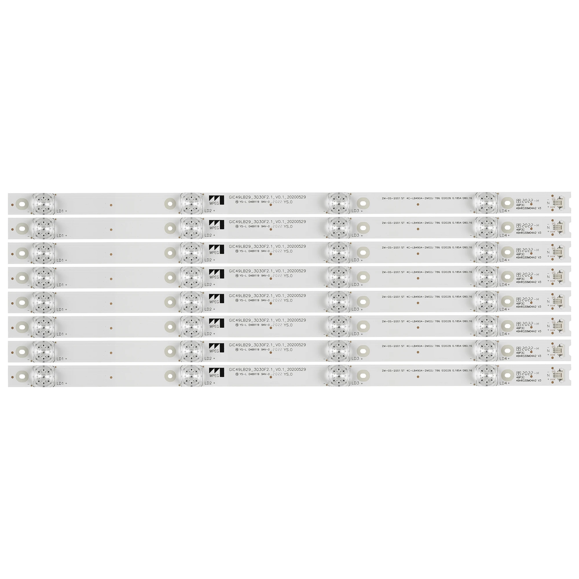 led backlight for TCL 49P3 D49A620U B49A81S-UD L49P1-UD L49P2-UD 4C-LB4904-HR07J 49HR330M04A2 V3 49P3F 49A950C