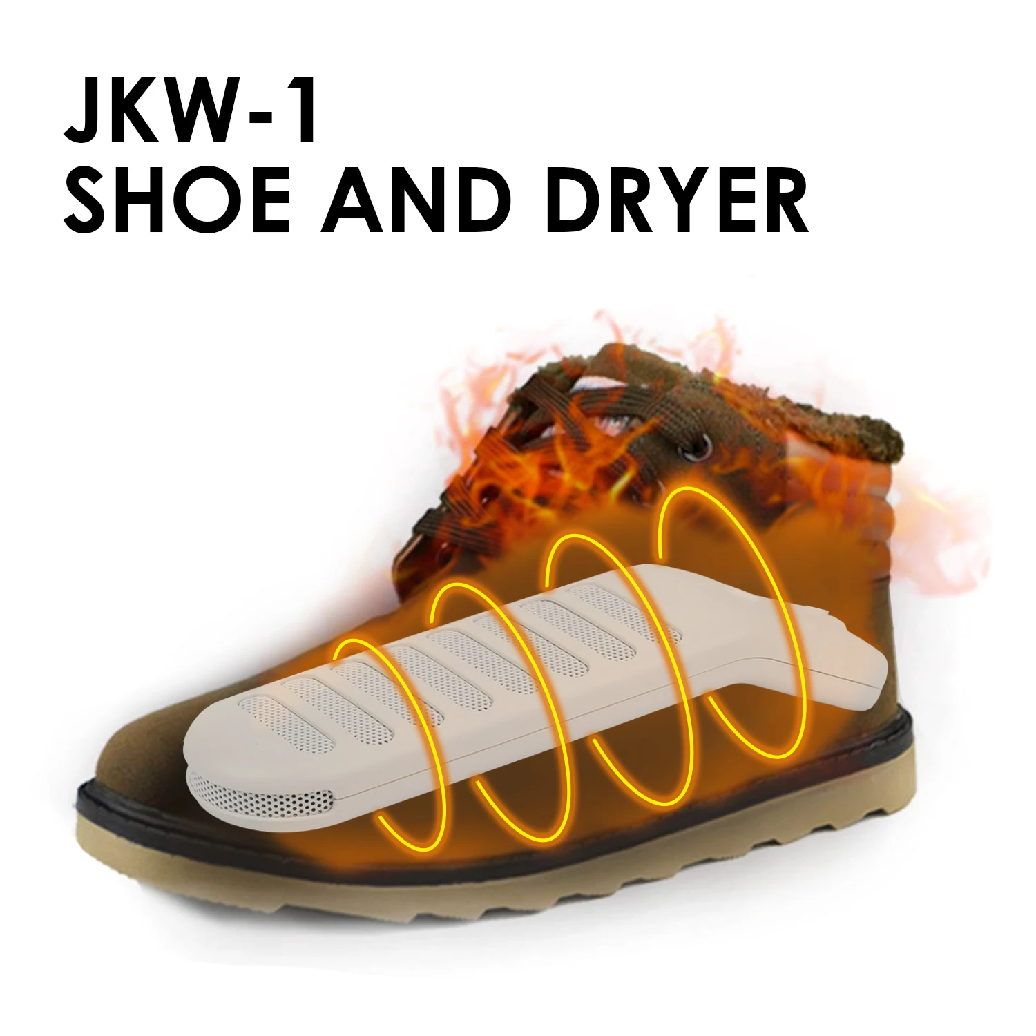 Портативная электрическая сушилка для обуви с питанием от USB дезодорирующая