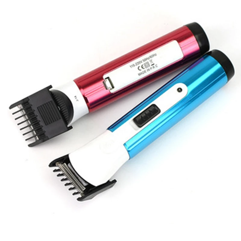 Электрическая мини машинка для стрижки волос с европейской вилкой