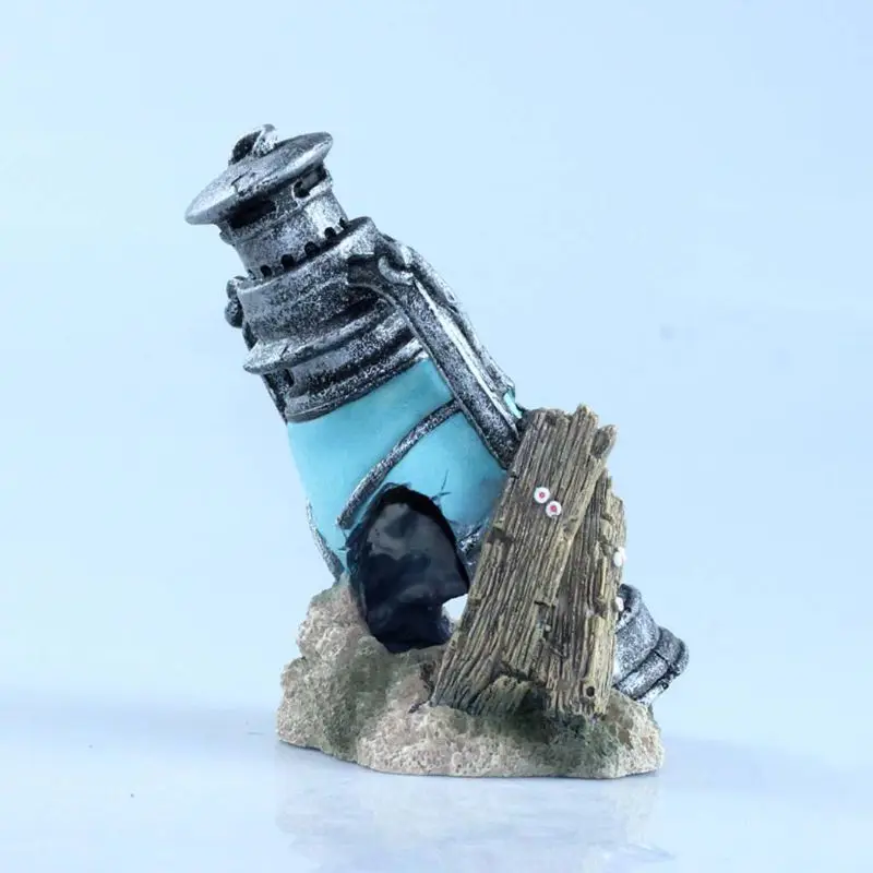 Винтажная керосиновая лампа аквариум ландшафтное украшение для разведения