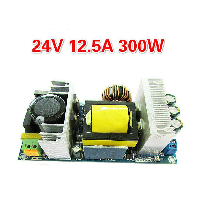 

Upgraded 24V 12.5A High Power Switching Power Supply Board 24V 300W Isolated Power Supply AC-DC Power Supply Module Switch Board