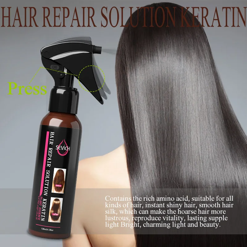 

Sevich Hair & Scalp Treatment Hair Repair Solution Keratin for Woman Plant Essence Virgin Olive Oil Hair repairing Damaged Hair