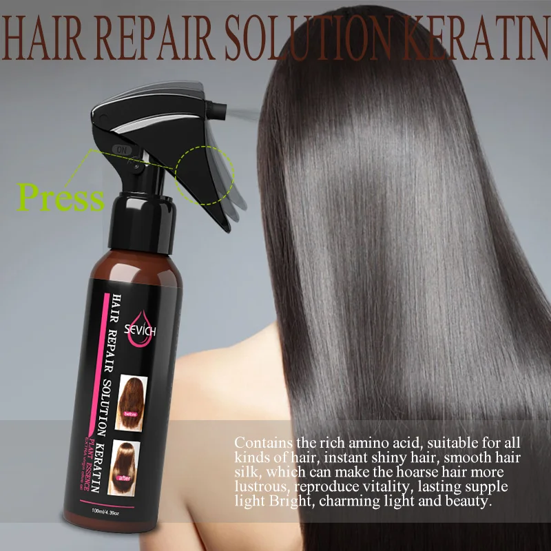 Sevich Hair &amp Scalp Treatment Repair Solution Keratin for Woman Plant Essence Virgin Olive Oil repairing Damaged | Красота и