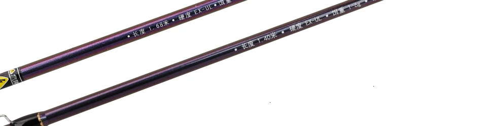 TSURINOYA 1,4 м UL Литье Удочки приманка вес 1-6 г форель стержень супер мягкий UL медленная мощность удочка