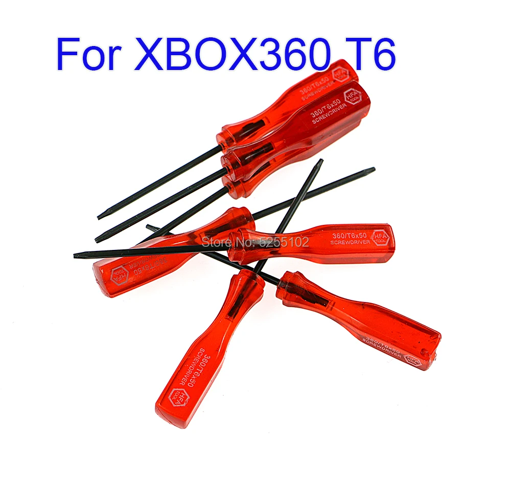 5 шт. для XBOX 360 один беспроводной контроллер Отвертка T6 T8 T10 Torx безопасная отвертка
