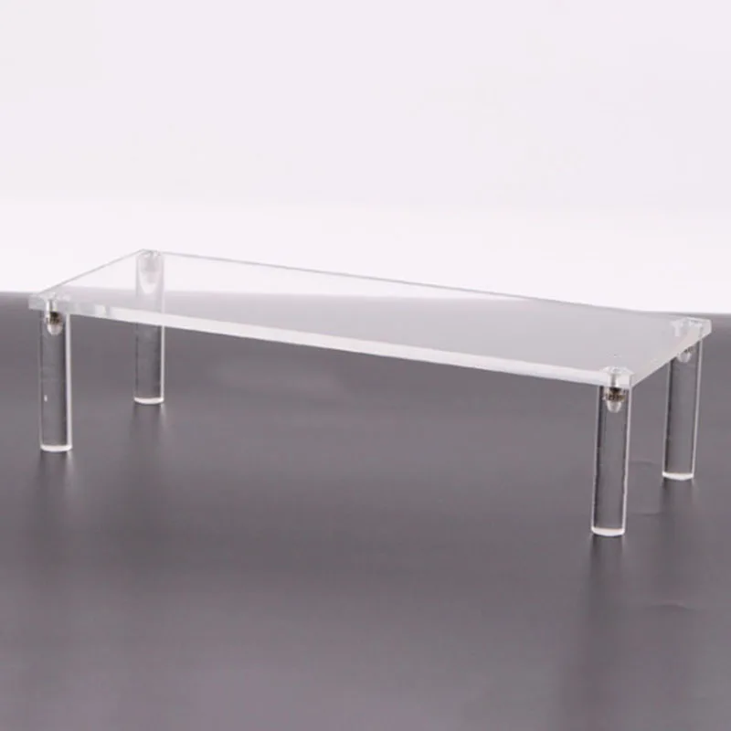 30.5*10cm Acrylic Display Stand Detachable Ladder Shelf Rack For escalera estanterías jug Toys Cosmetics Party Jewelry Organizer | Дом и сад