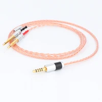 preffair hifi cable with 4 4mm balanced male to dual 3 5mm for meze99 classics 99neo neo noir headphone sony wm1a nw wm1z pha 2