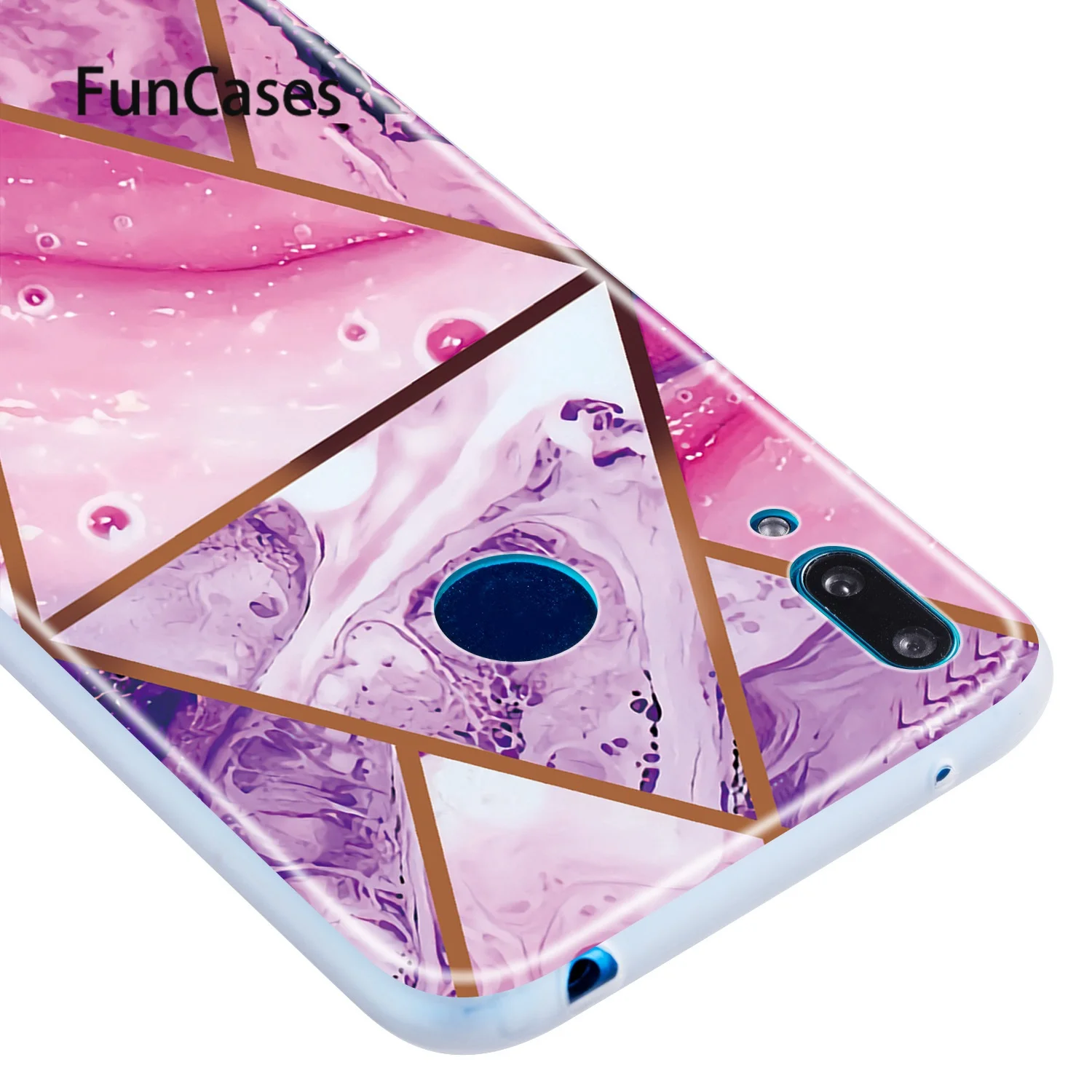 Телефонные чехлы для huawei Y7 Prime 2019 портативные Чехлы Cube Capinha para Enjoy 9 Мягкая
