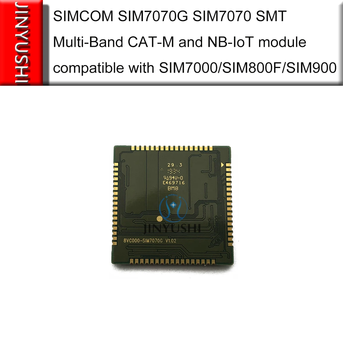SIMCom SIM7070G SIM7070 SMT многополосный LPWA Cat-M Cat-NB GPRS/EDGE NB-IoT модуль совместимый с SIM7000E SIM800F