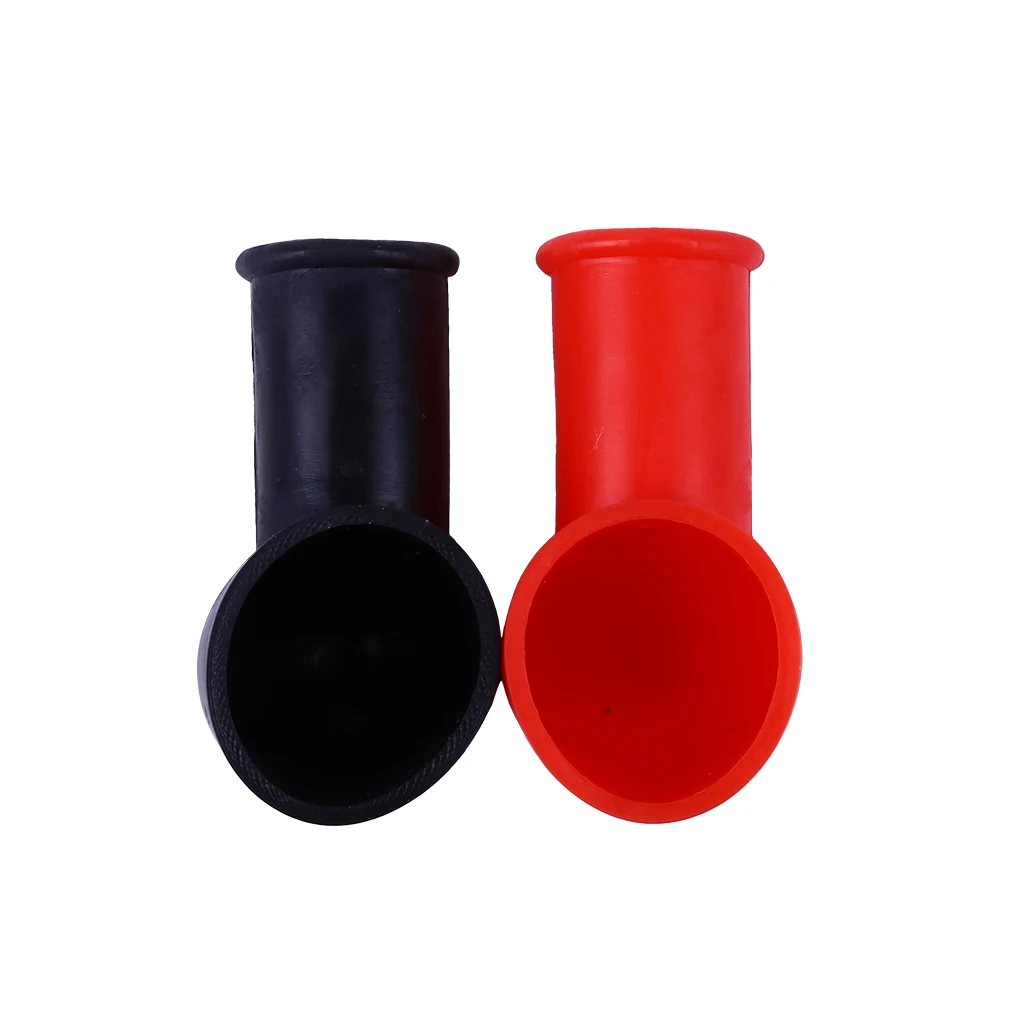 

Cap Battery terminal cover 2pcs Auto Connector Equipment Cover Insulating Positive Rubber Protection