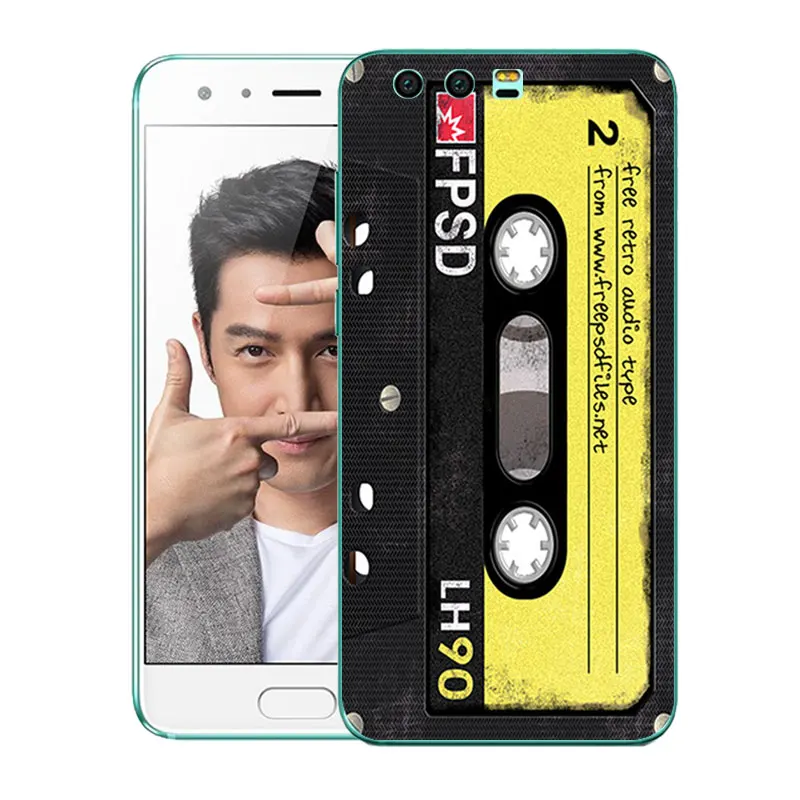 Силиконовый чехол для Huawei Honor 9 Scape чехлы с принтом Premium Capa мягкие из ТПУ