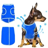 pet cooling dog clothes summer small and medium sized chihuahua french bulldog t shirt cooling heat proof vest pet supplies