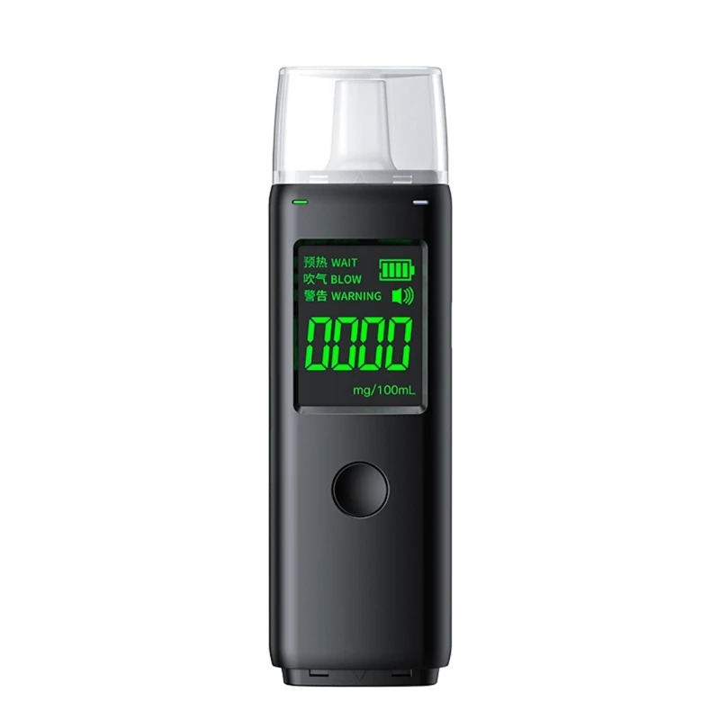 

Digital Breath Alcohol Tester Breathalyzer Analyzer Drunk Driving LCD Detector