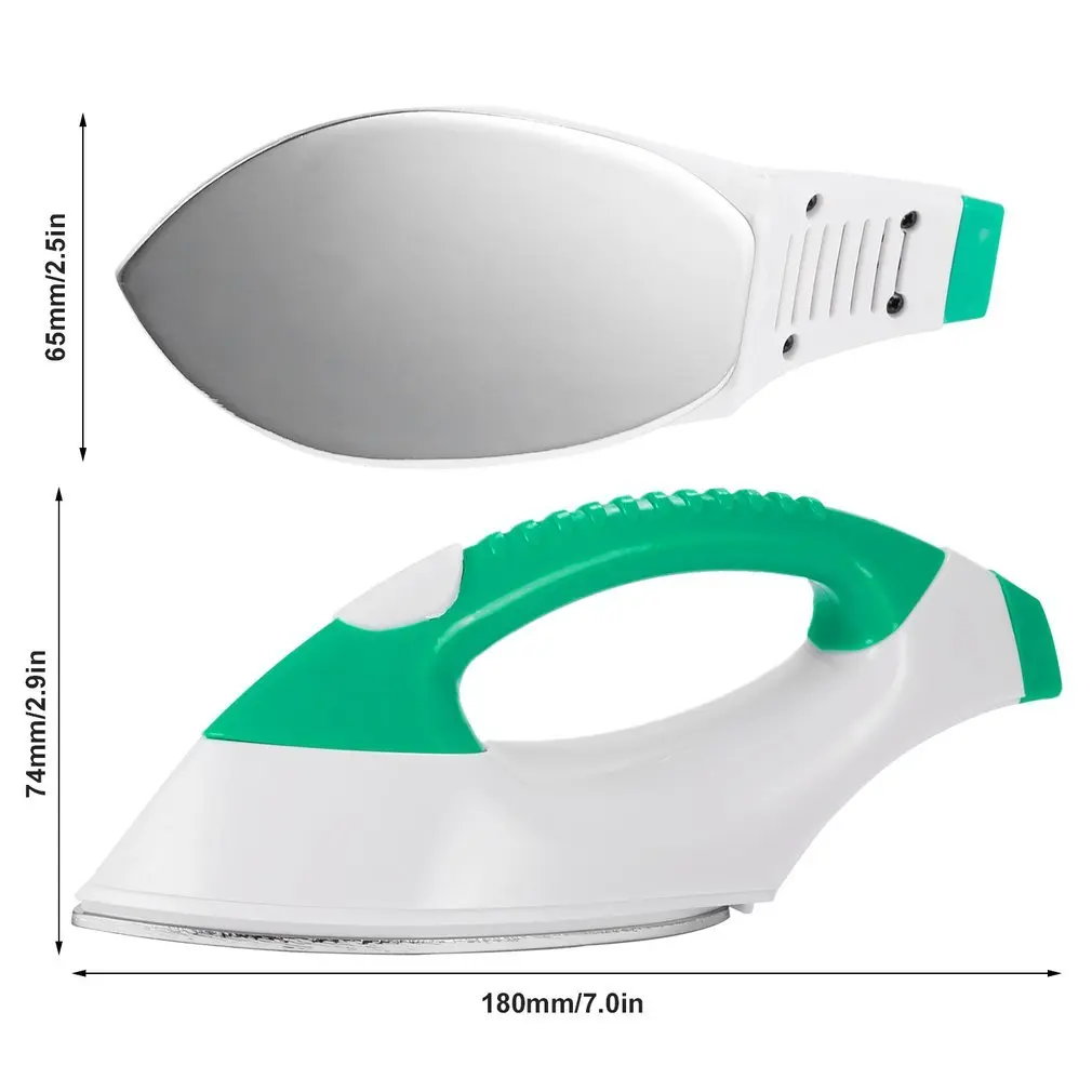 

Mini Portable Electric Steam Iron Dustproof Household Flatiron Travel Temperature Control Electric Iron For Clothes