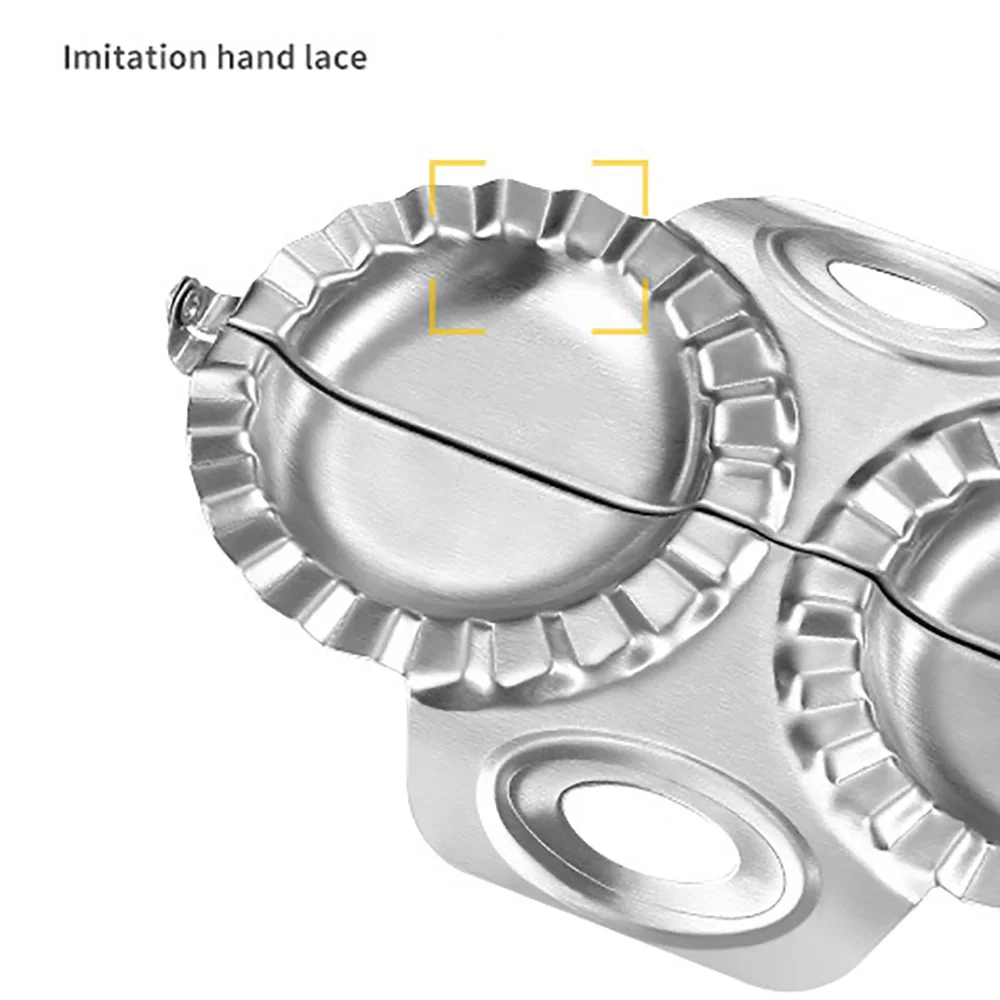 Искусственная Кожа из нержавеющей стали для теста пирога равиоли пресс большая