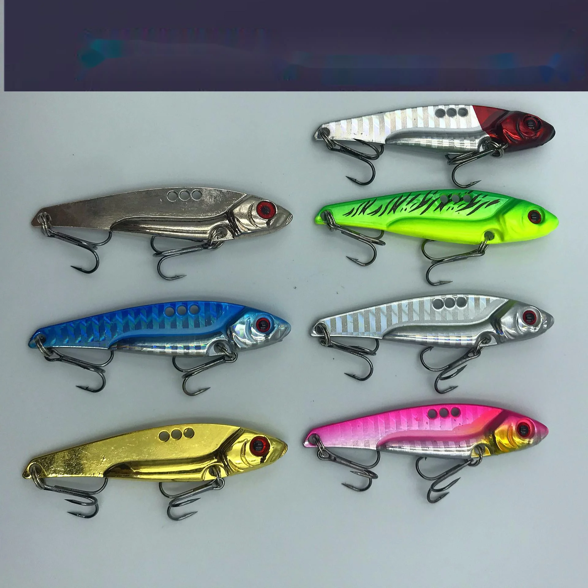 

5pcs Longya False Bait With Hook VIB Road Sub lure Bait Long Throw Sea Fishing Fresh Water False Bait New Arrivals