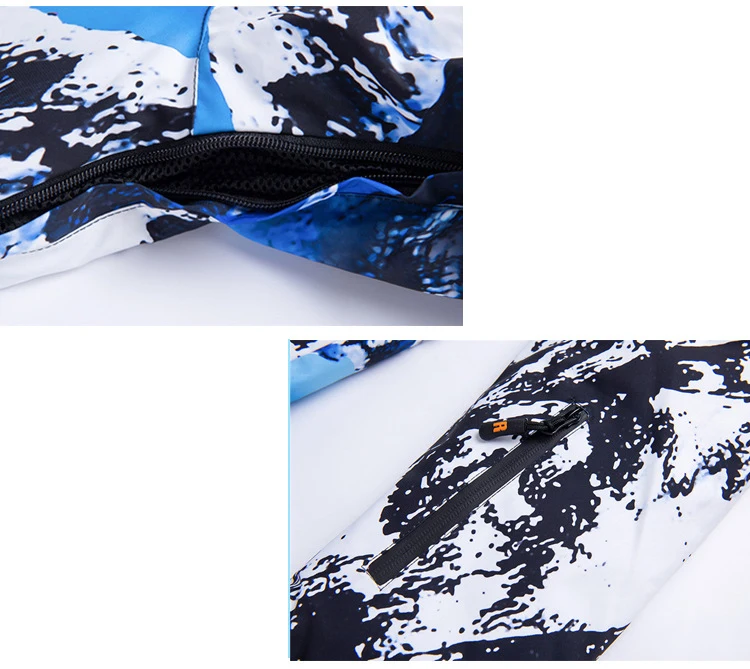 2020 Hood Warm Jacket Overalls Woman Ski Suits Camouflage Winter Suit for Women Skiing Sport Snowboard Female Snow Clothes -30 | Спорт и