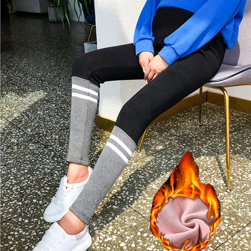 

Poungdudu 2020 Maternity Leggings For Pregnant Women Pencil Pants Casual Trousers Soft Skinny Adjustable Waist Stomach Belly