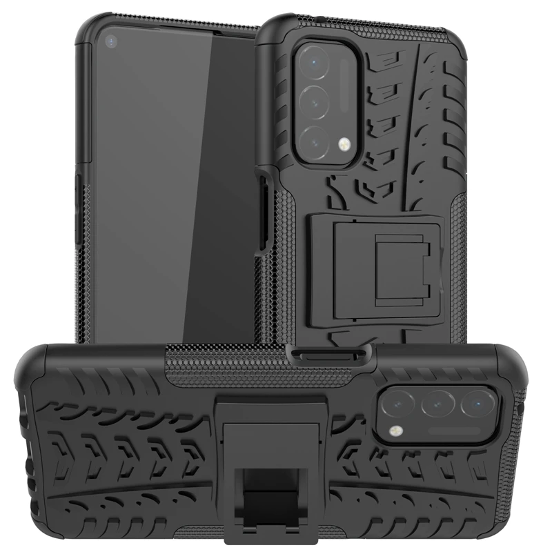 Cover For Oppo A54 5G Case Bumper Dual Layer Armor Cover For Oppo A54 A74 A94 A95 A15S A53 A36 A76 A96 Case For Oppo A54 5G Case