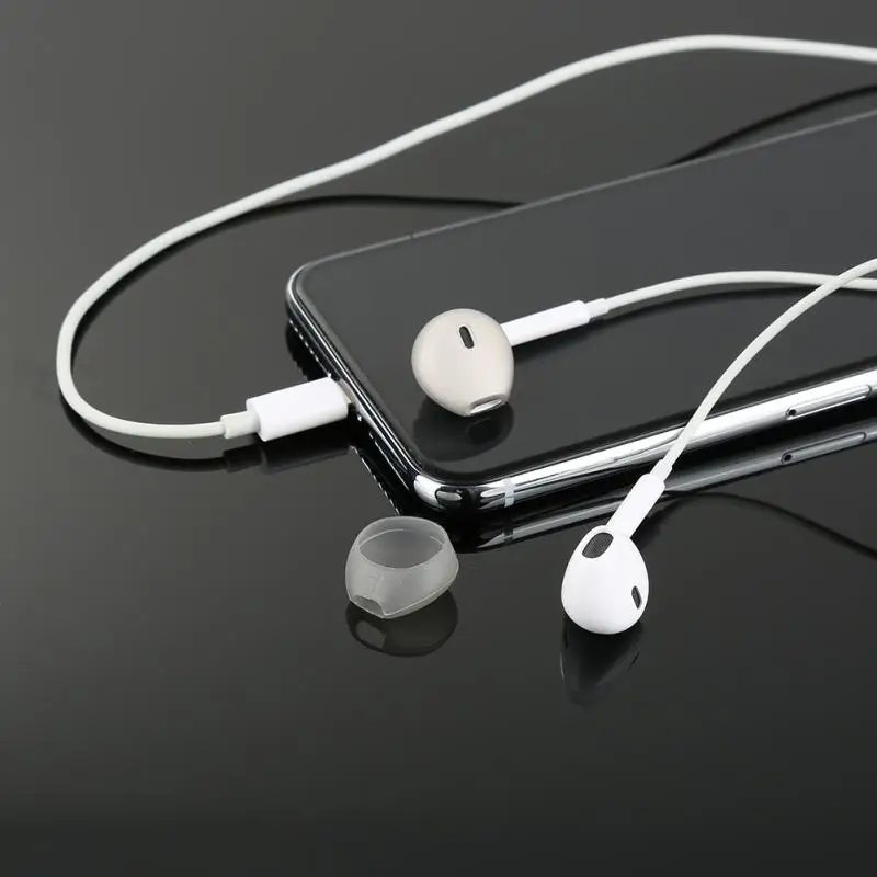 Амбушюры для наушников чехлы Iphone 7 8 Plus X подушка универсальный чехол Airpods мягкий