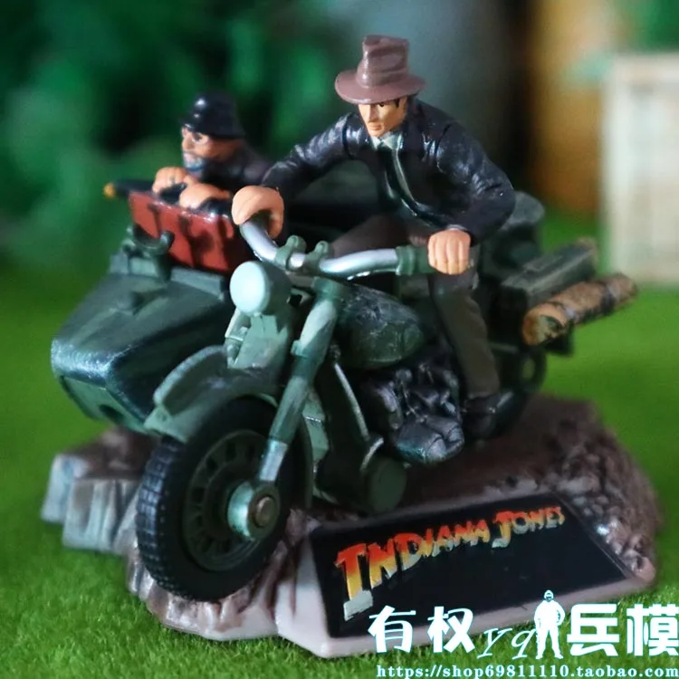 

Bandai Action Figure Indianajones Scene Model Ornaments Airplanes Tanks Motorcycles Military Collection Toys