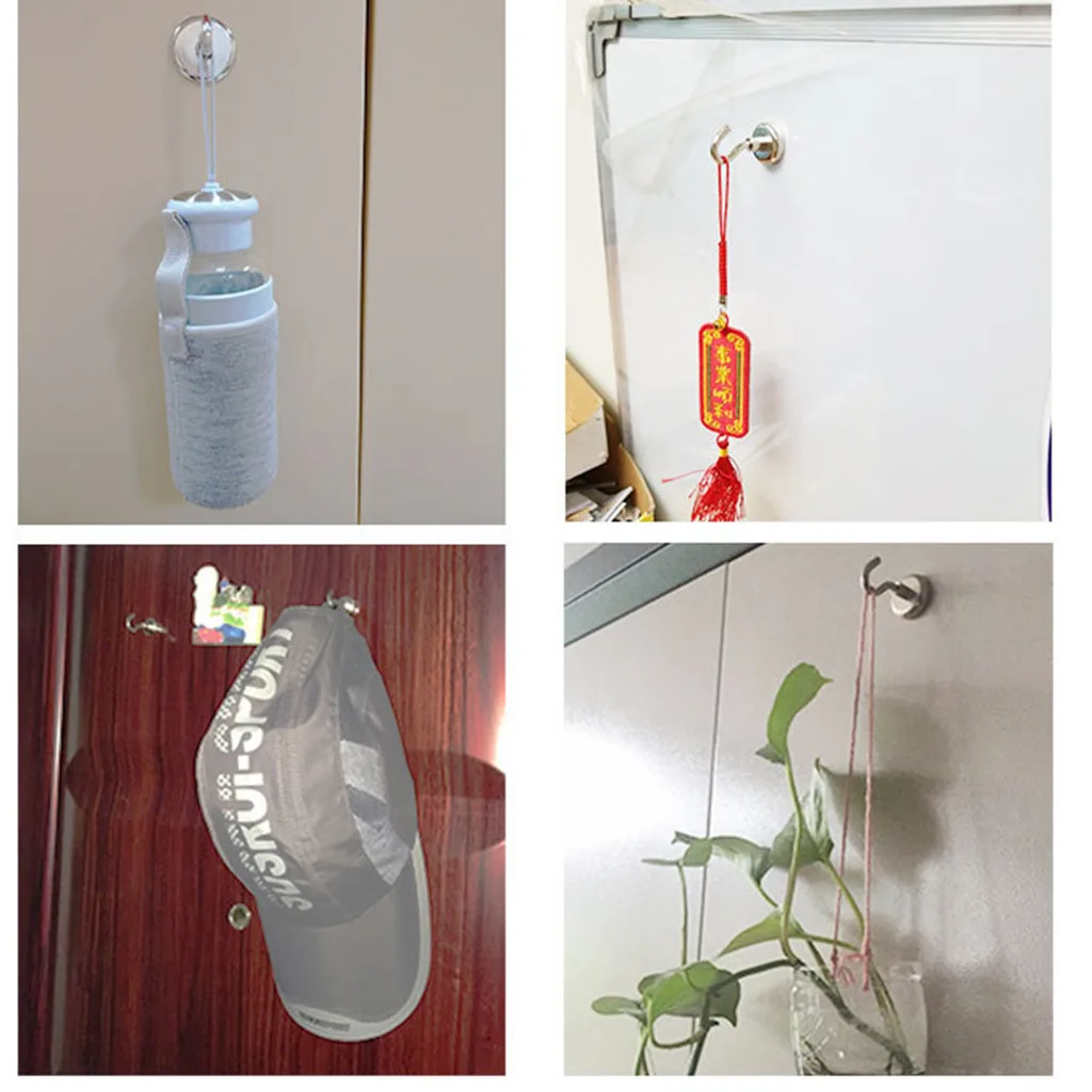 1 шт. Магниты сильных людей Крючки сильного действия с магнитом для подвешивания мощные неодимовые кухонные крючки для стены настенный крючок gancho de parede on.