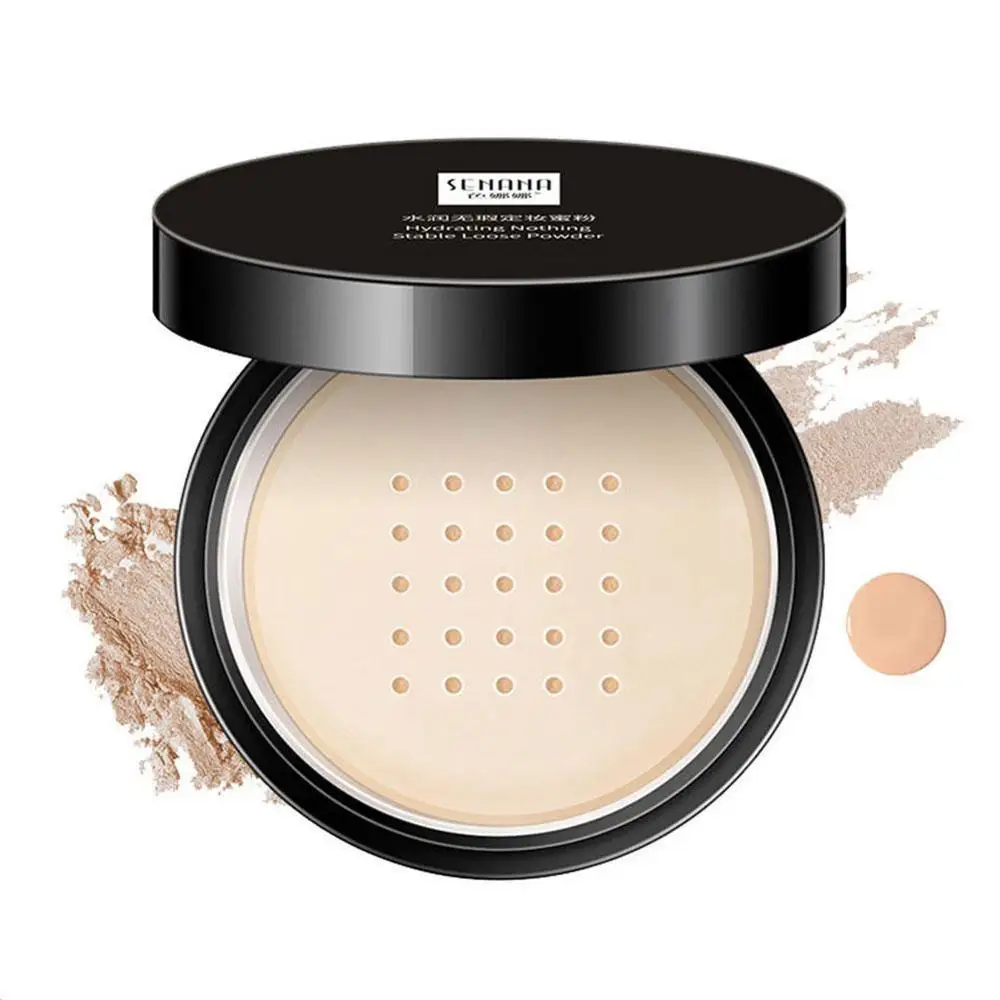 Пудра для пудры лица полупрозрачная матовая минеральная палитра контроля