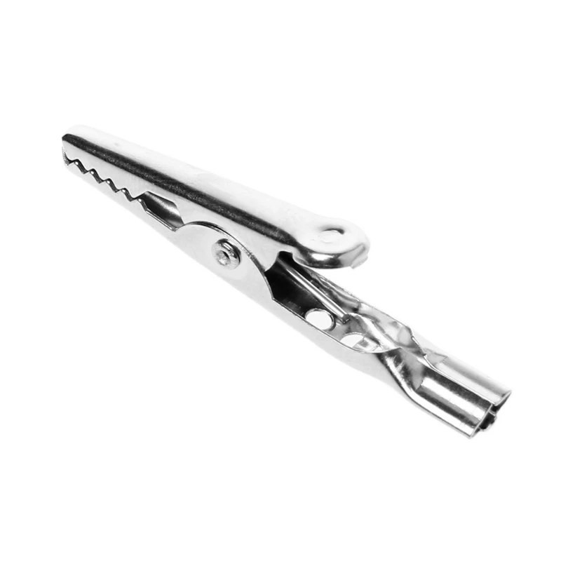 

2Pcs Insulated Multimeter Test Lead Alligator Clip Crocodile Clamp Probe Red + Black For Test Tool U4LB