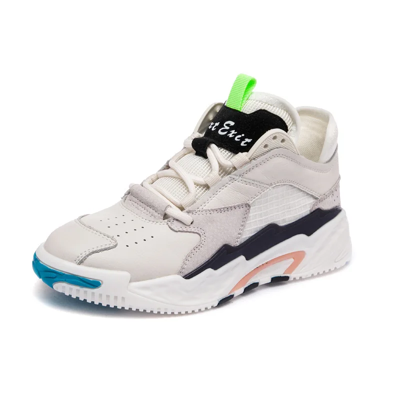 

2021 Shoes Women's Leather Women's Shoes Flying Woven Mesh ShoesLace-up Lightweight Breathable OutdoorRunning Sports Shoe