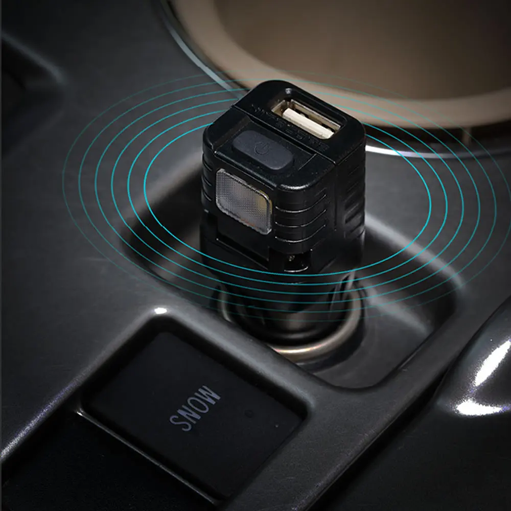 Новинка Nitecore vcl10 Многофункциональный Универсальный Автомобильный Гаджет QC 3,0 Автомобильное зарядное устройство стеклянный выключатель Аварийный Предупреждение ющий светильник