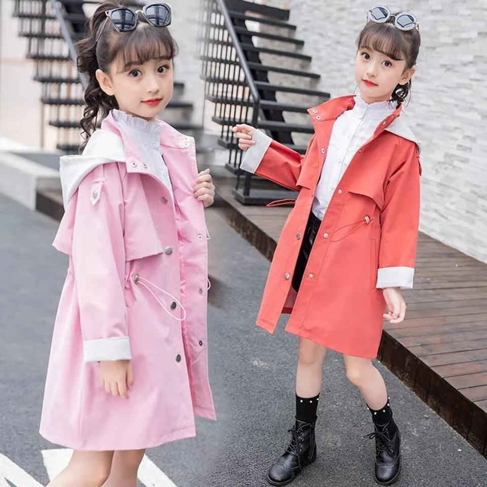 Купи New Baby Girls Hooded Autumn Winter Warm Coat Jackets Thick Coats Clothes Baby Girl Cute Long Sleeve 2 Colors Jackets Outwear за 1,446 рублей в магазине AliExpress