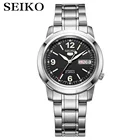 Часы seiko мужские, механические, водонепроницаемые, 5 шт.