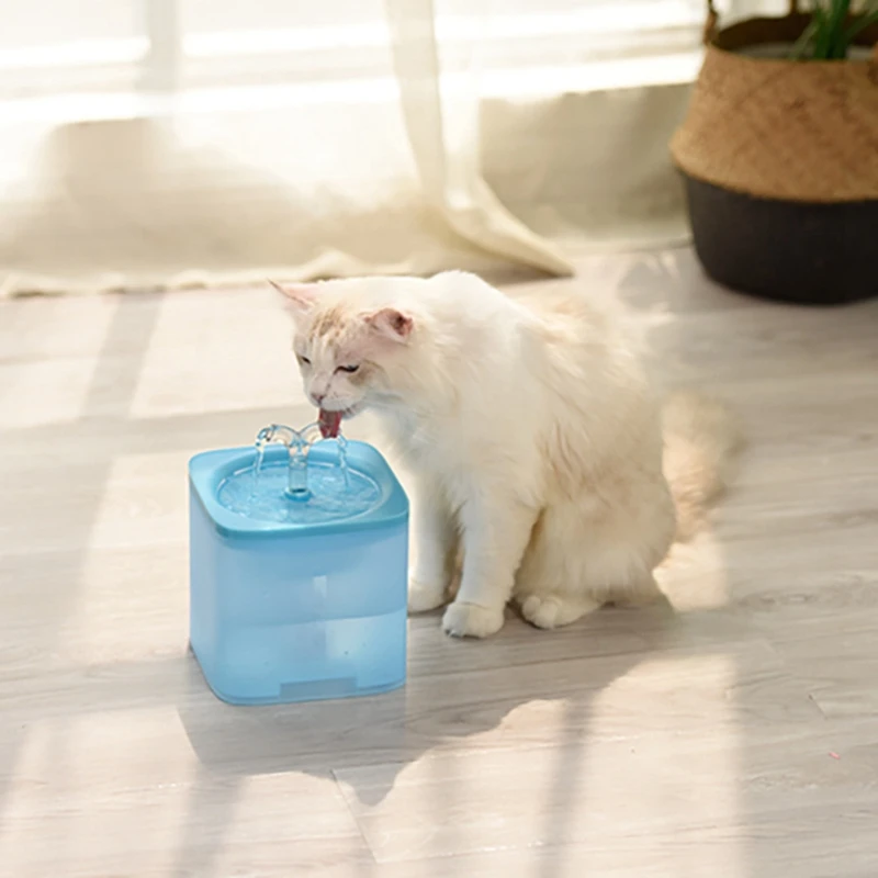 

Automatic Pet Cat Water Fountain Filter Dispenser Feeder Smart Drinker Cat Water Bowl Drinking Supplies