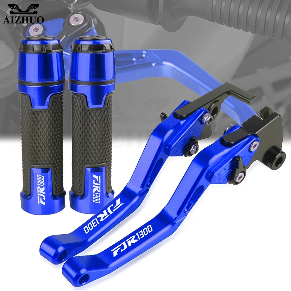 

FJR1300 логотип для мотоцикла CNC короткие рычаги тормоза сцепления ручные ручки рукоятка руля рукоятка для YAMAHA FJR1300 FJR 1300 2003 часть