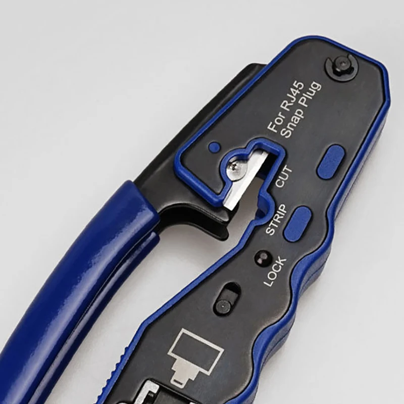 

EZ Rj45 Crimping Pliers Manual Network Tool Pliers Cat5 Cat6 8P Rj 45 Cable Stripping Pliers Crimping Pliers Clamp