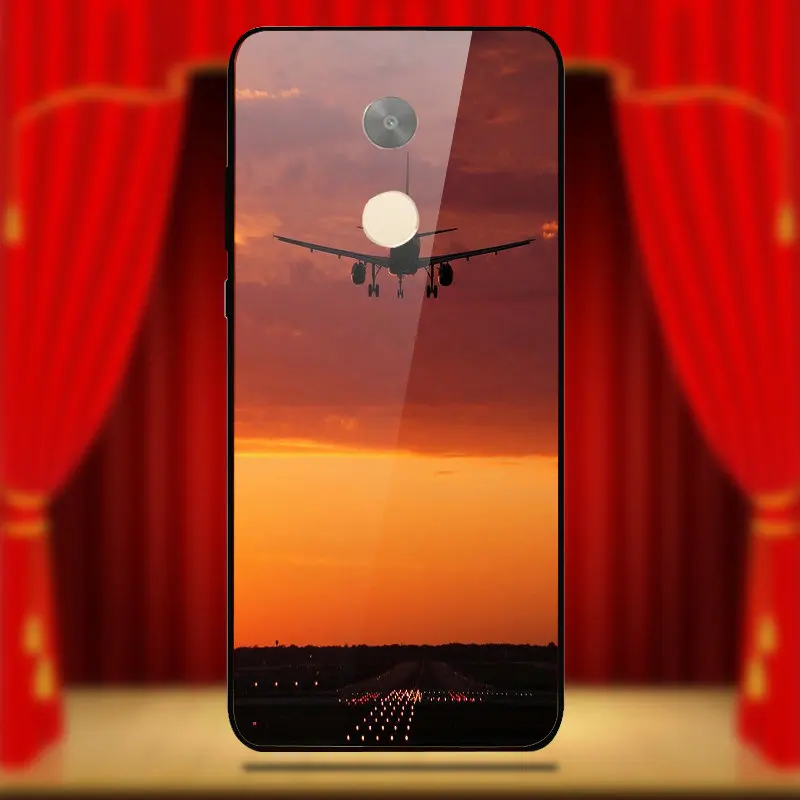Чехол для Xiaomi Mi Redmi Note 4 4X 5 5A 7 7A 8 8A 9 SE A1 A2 Plus Lite из закаленного стекла прозрачный с