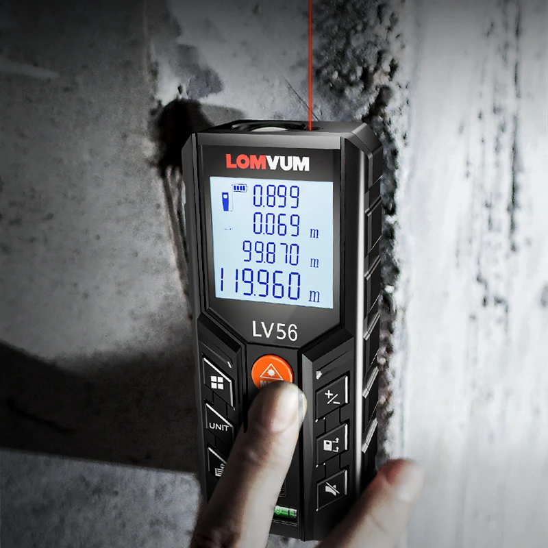 Цифровой лазерный измеритель Mileseey профессиональная лазерная рулетка расстояния