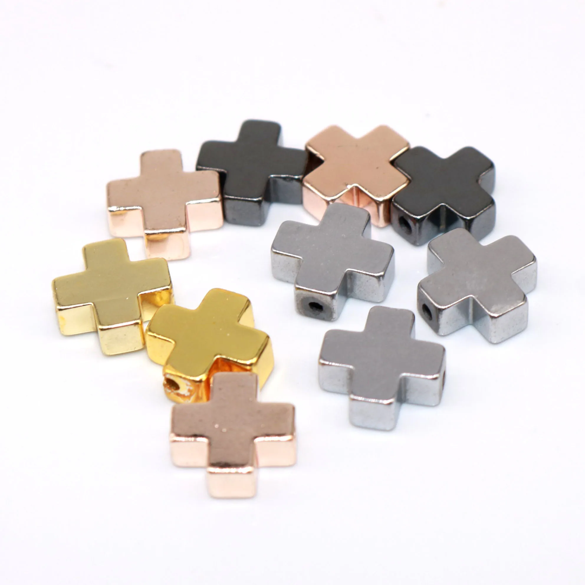 10 шт. бусины из гематита 8 мм|Бусины| |