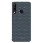 FunnyTechЧехол для Huawei Y6p l серый желтый в горошек