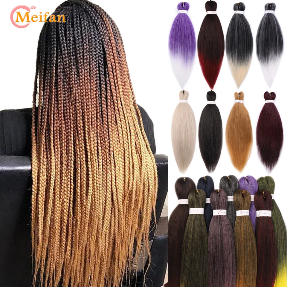 MEIFAN EZ оплетка синтетические косички пряди для наращивания волос с двумя стрелами