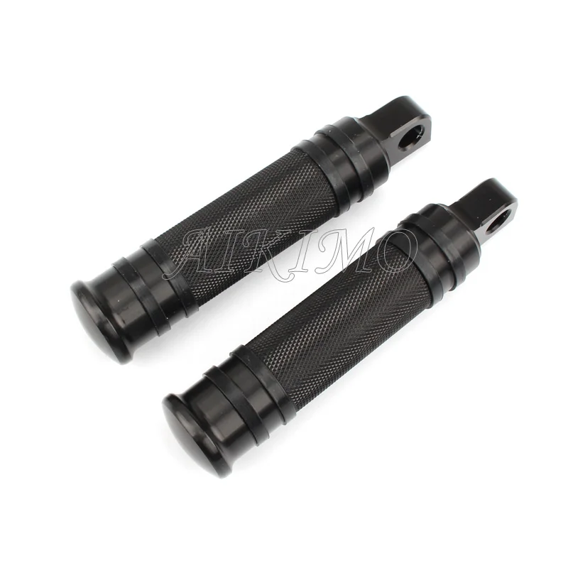 Универсальный черный подножник для мотоцикла подножки ног педали Harley Sportster 883 1200