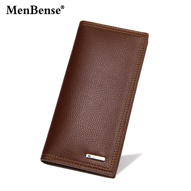 Vintage MenBense Men's Long Wallets Pu Leather Letter Print Hasp Money Bag Card Holder Coin Change Pocket Walets Clutch Handbag