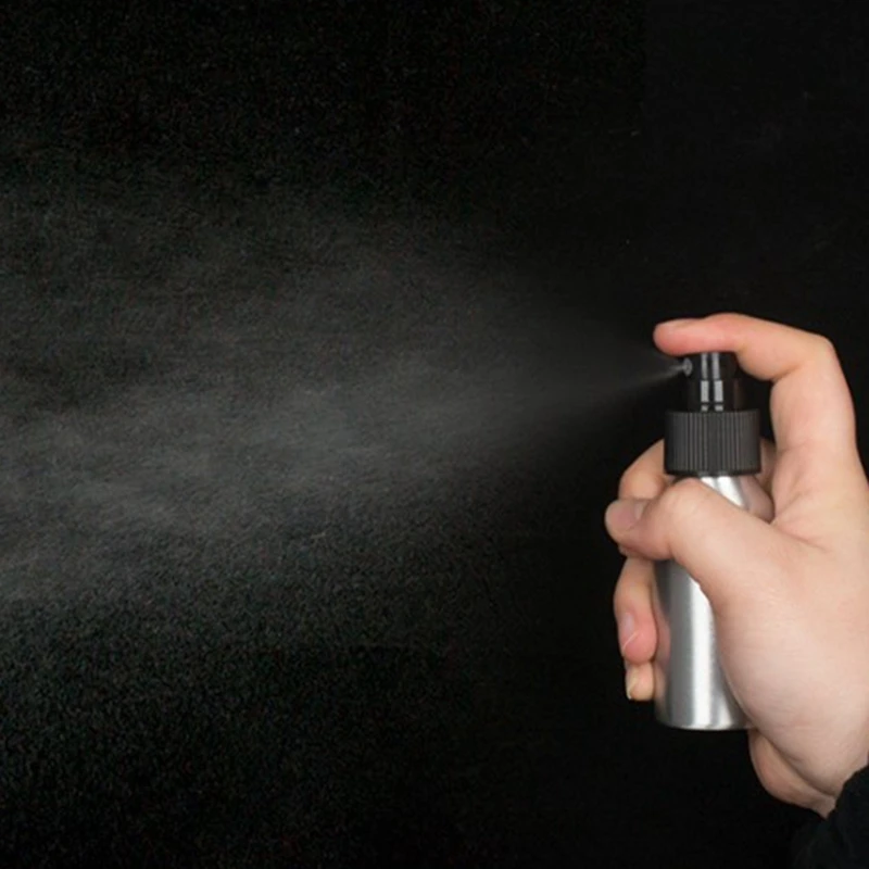 

6Pcs Aluminum Pressure Spray Bottle Atomiser Bottle 250Ml Cosmetic Portable Jars Pump Container Hairdressing Sprayer Travel