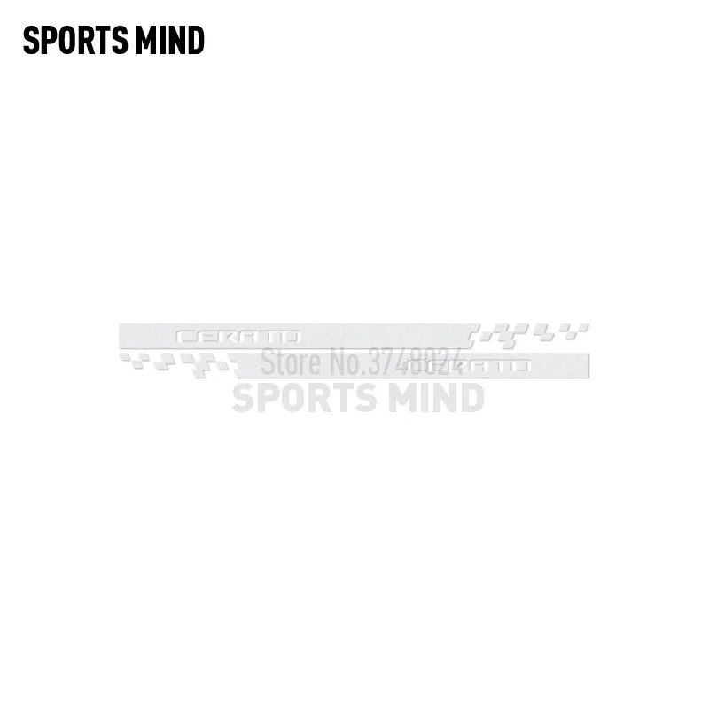 1 пара спортивных наклеек с боковой полосой на дверь автомобильные виниловые