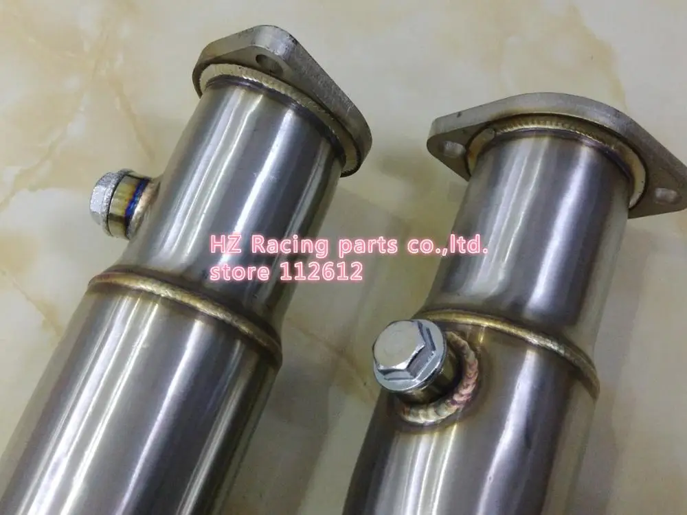 Выхлопная труба для N54 Engine 5 Series Downpipe E60 535i 3 0 '⟊tless выхлопная 2008-2010 | Автомобили