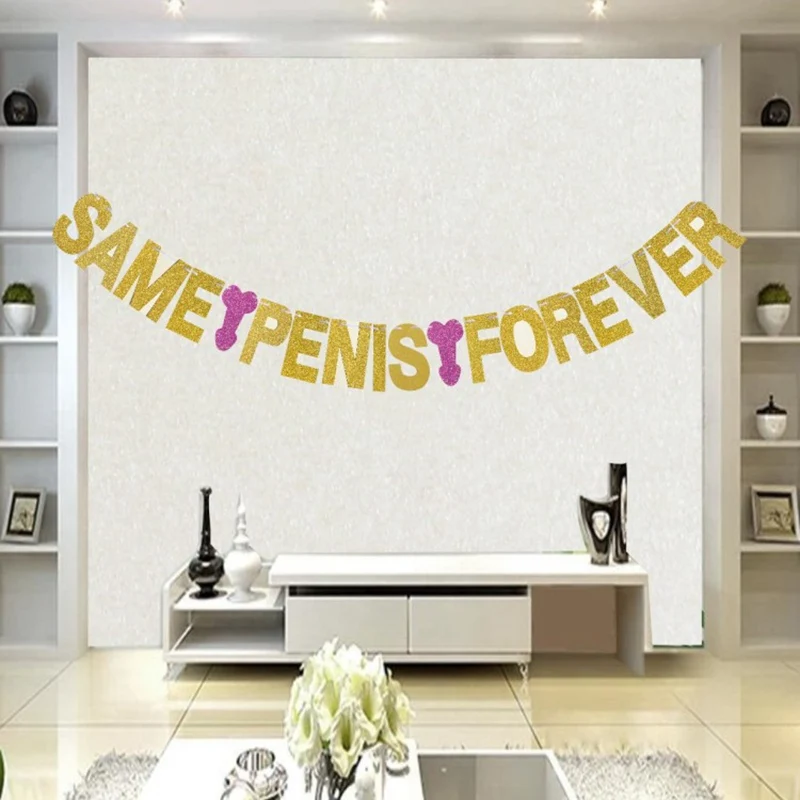 Penis Banners 1 Taoup, 1 шт., сетчатая белая роза, корона, вуаль, свадебные сувениры и подарки, принадлежности для вечеринки-девичника, для невесты - Цвет: Penis Banners 1