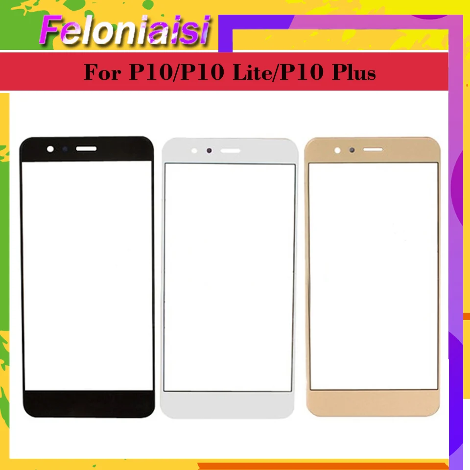 

For Huawei P10/P10 Lite/P10 Plus Touch Screen P10Lite Touch Panel Sensor Digitizer Front Glass Outer LCD LENS P10Plus