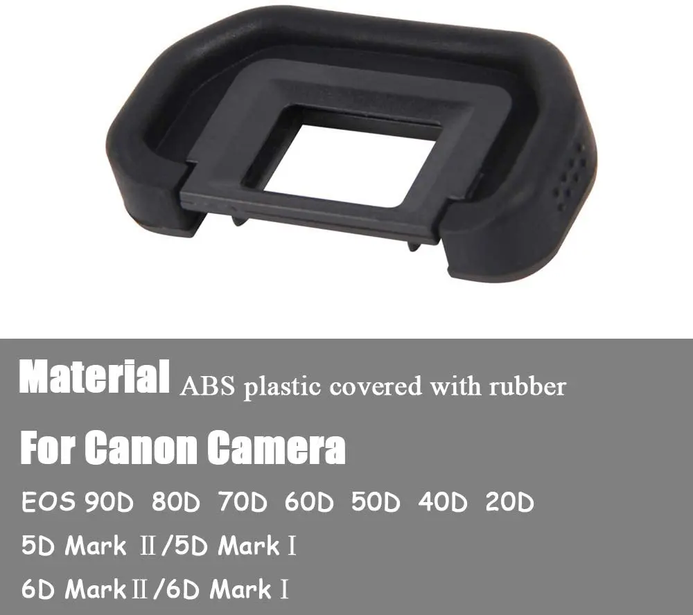 2 шт. резиновые наглазники для камеры Canon EOS 60D 50D 5D Mark II 5D2 6D2 6D 80D 70D 40D 30D 20D 10D |