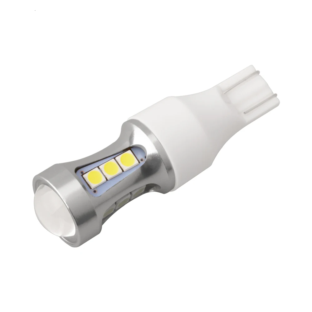 Цельнокроеное платье 1000Lm W16W T15 светодиодный 18SMD запасной светильник 921 912 W16W светодиодный лампы автомобиля задний фонарь 3030 10-30 в